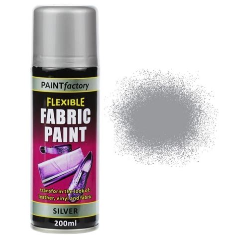 metallic silver fabric paint|metallic fabric spray paint.